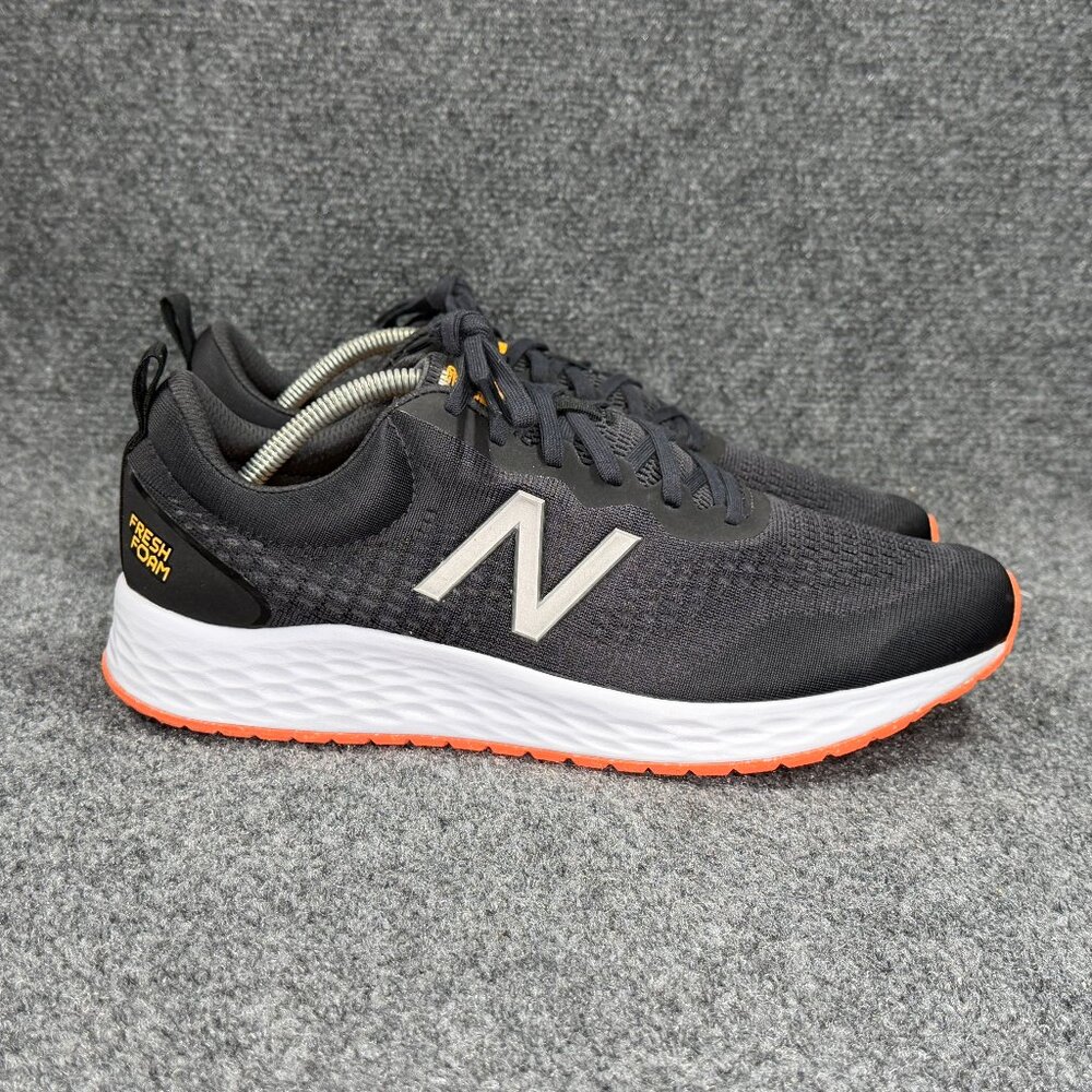 New Balance Fresh‎ Foam Arishi v3 Running Shoes Men's Size 11.5 Black Orange Run